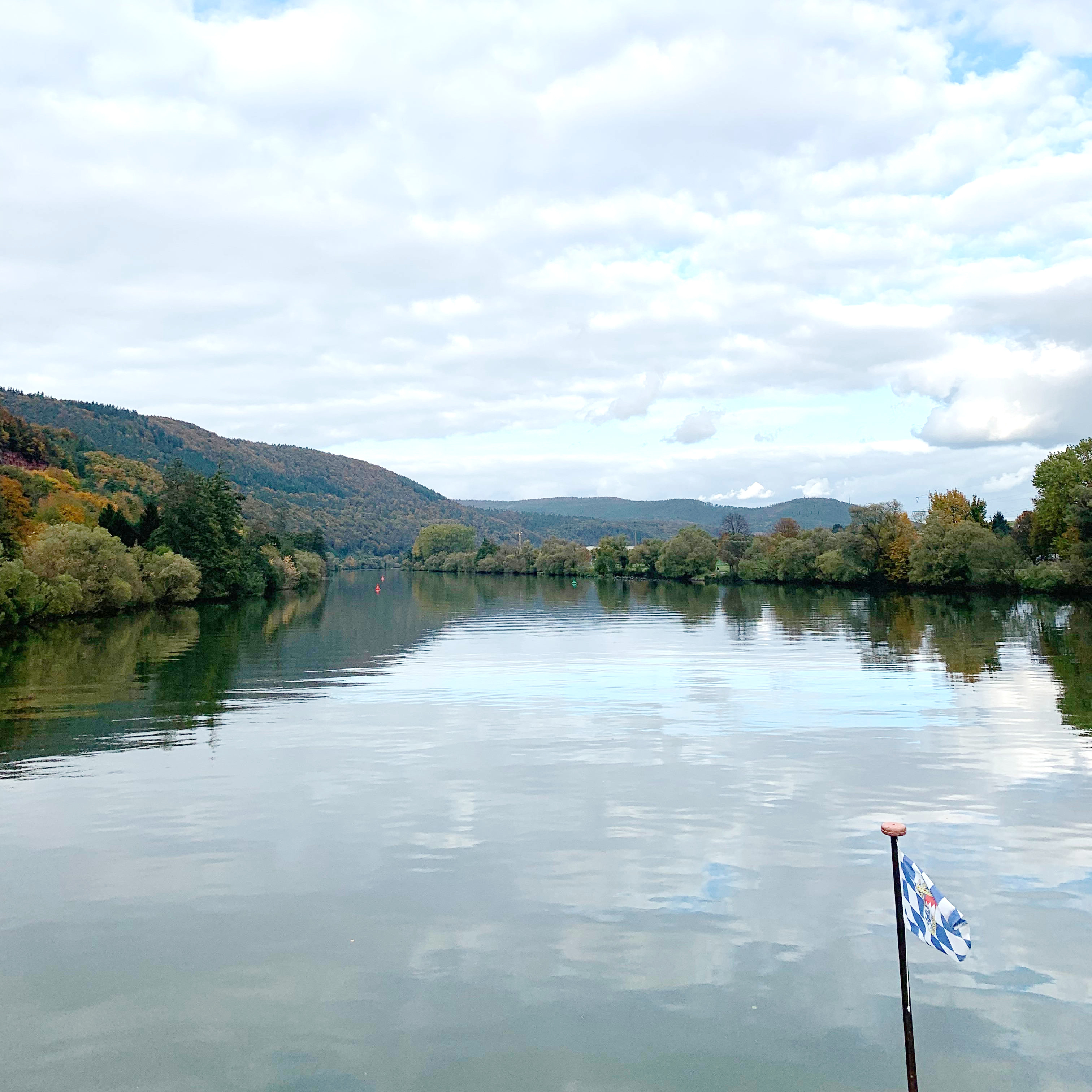 Rundfahrt auf dem Main